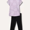Blukids Jogging set in cotone stretch bambina- Set E Coordinati