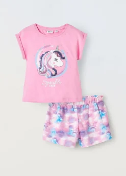 Blukids Jogging set in cotone stretch bambina- Set E Coordinati