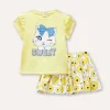 Blukids Jogging set in cotone stretch bambina- Set E Coordinati