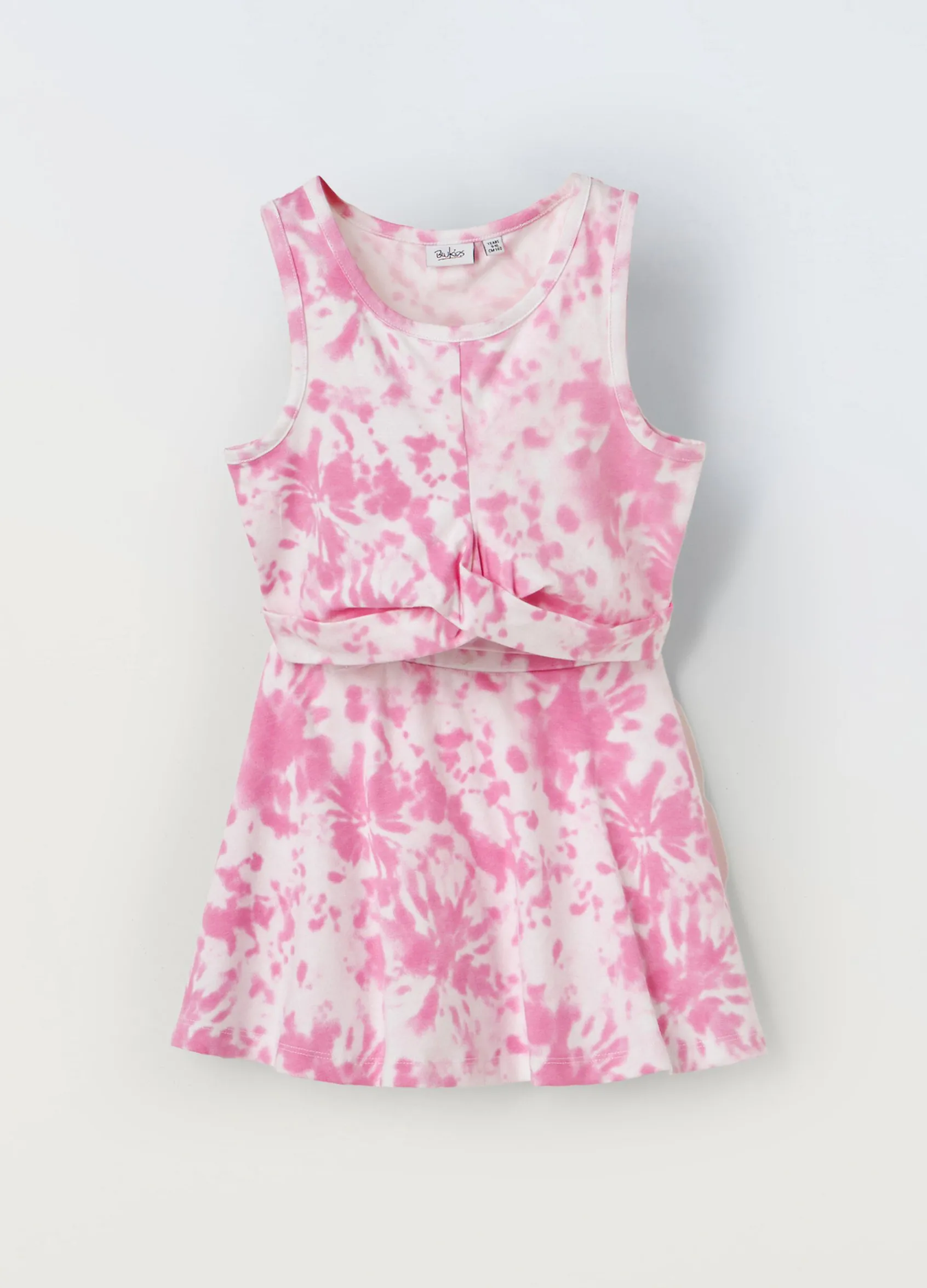 Blukids Jogging set in cotone stretch Tie & Dye ragazza- Set E Coordinati