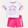 Blukids Jogging set in cotone stretch ragazza- Set E Coordinati