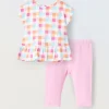 Blukids Jogging set in cotone stretch neonata- Completini