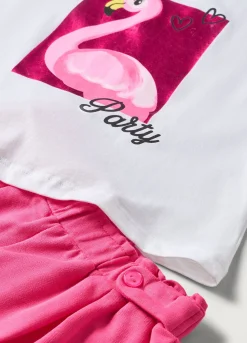 Blukids Jogging set in cotone stretch bambina- Set E Coordinati
