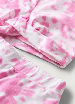 Blukids Jogging set in cotone stretch Tie & Dye ragazza- Set E Coordinati