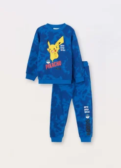 Blukids Jogging set in french terry di puro cotone bambino-Bambino Set E Coordinati