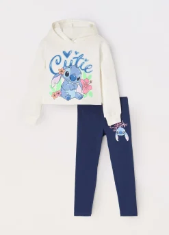 Blukids Jogging set in french terry di misto cotone bambina- Set E Coordinati