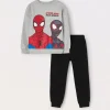 Blukids Jogging set in french terry di cotone bambino Spider-man-Bambino Set E Coordinati
