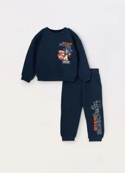 Blukids Jogging set in french terry di puro cotone bambino-Bambino Set E Coordinati