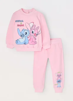 Blukids Jogging set in french terry di cotone stretch neonata- Completini