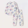 Blukids Jogging set in french terry di cotone stretch neonata- Completini