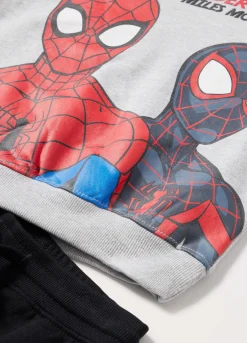 Blukids Jogging set in french terry di cotone bambino Spider-man-Bambino Set E Coordinati