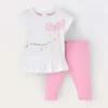 Blukids Jogging set in jersey di puro cotone neonata- Completini
