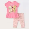 Blukids Jogging set in jersey di cotone stretch neonata- Completini