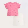 Blukids Jogging set in jersey di cotone stretch neonata- Completini