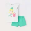 Blukids Jogging set in jersey di puro cotone neonata- Completini