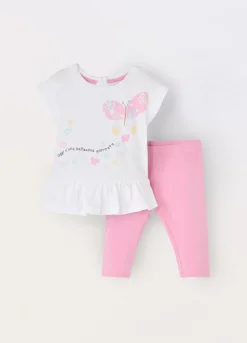 Blukids Jogging set in jersey di puro cotone neonata- Completini