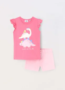 Blukids Jogging set in jersey di puro cotone neonata- Completini