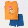 Blukids Jogging set in jersey di puro cotone neonato- Completini