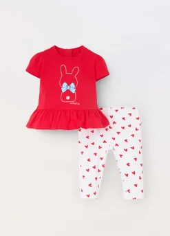 Blukids Jogging set in jersey di cotone stretch neonata- Completini