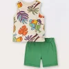 Blukids Jogging set in jersey di puro cotone neonato- Completini