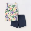 Blukids Jogging set in jersey di puro cotone neonato- Completini