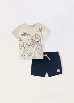 Blukids Jogging set in jersey di cotone stretch neonato- Completini