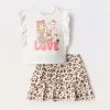 Blukids Jogging set in jersey di cotone stretch bambina- Set E Coordinati