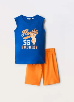 Blukids Jogging set in jersey di puro cotone bambino-Bambino Set E Coordinati