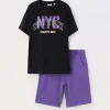 Blukids Jogging set in jersey di puro cotone ragazzo- Set E Coordinati