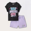 Blukids Jogging set in jersey di puro cotone ragazza- Set E Coordinati