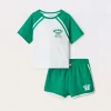 Blukids Jogging set in jersey di puro cotone ragazza- Set E Coordinati