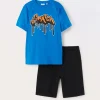 Blukids Jogging set in jersey di puro cotone ragazzo- Set E Coordinati