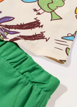 Blukids Jogging set in jersey di puro cotone neonato- Completini
