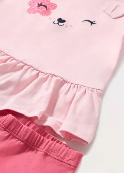 Blukids Jogging set in jersey di cotone stretch neonata- Completini
