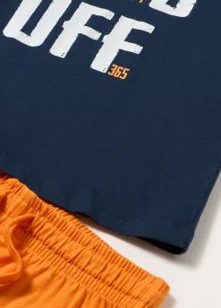 Blukids Jogging set in jersey di puro cotone ragazzo- Set E Coordinati