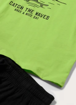 Blukids Jogging set in jersey di puro cotone ragazzo- Set E Coordinati