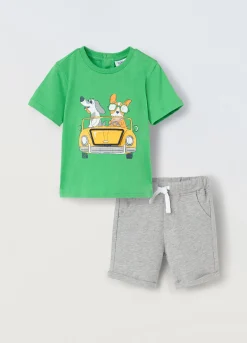 Blukids Jogging set in misto cotone neonato- Completini