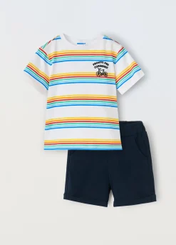 Blukids Jogging set in puro cotone neonato- Completini