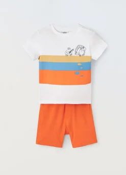 Blukids Jogging set in puro cotone neonato- Completini