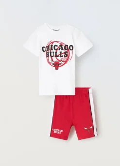Blukids Jogging set in puro cotone NBA neonato- Completini