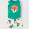 Blukids Jogging set in puro cotone neonato- Completini