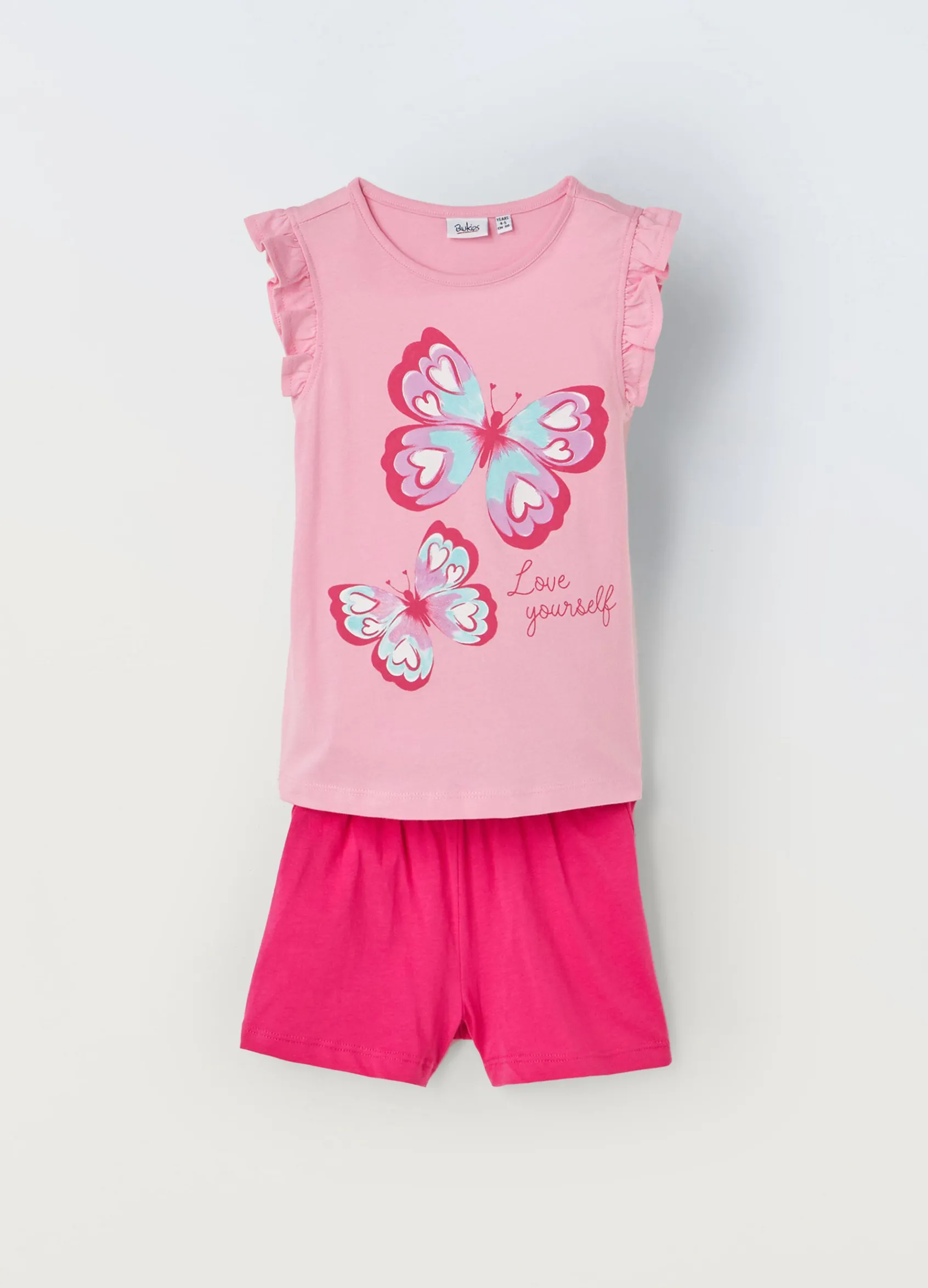 Blukids Jogging set in puro cotone bambina- Set E Coordinati