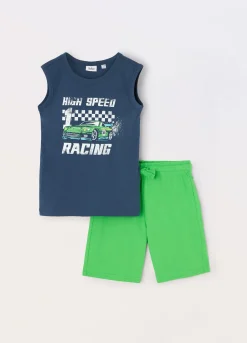 Blukids Jogging set in puro cotone bambino-Bambino Set E Coordinati