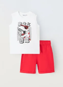 Blukids Jogging set in puro cotone bambino-Bambino Set E Coordinati