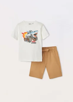 Blukids Jogging set in puro cotone bambino-Bambino Set E Coordinati