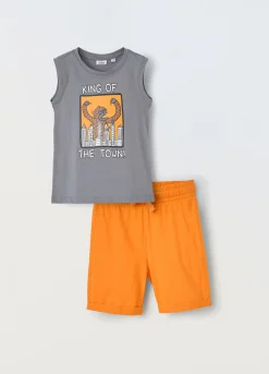 Blukids Jogging set in puro cotone bambino-Bambino Set E Coordinati
