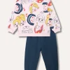 Blukids Jogging set in puro cotone neonata- Completini