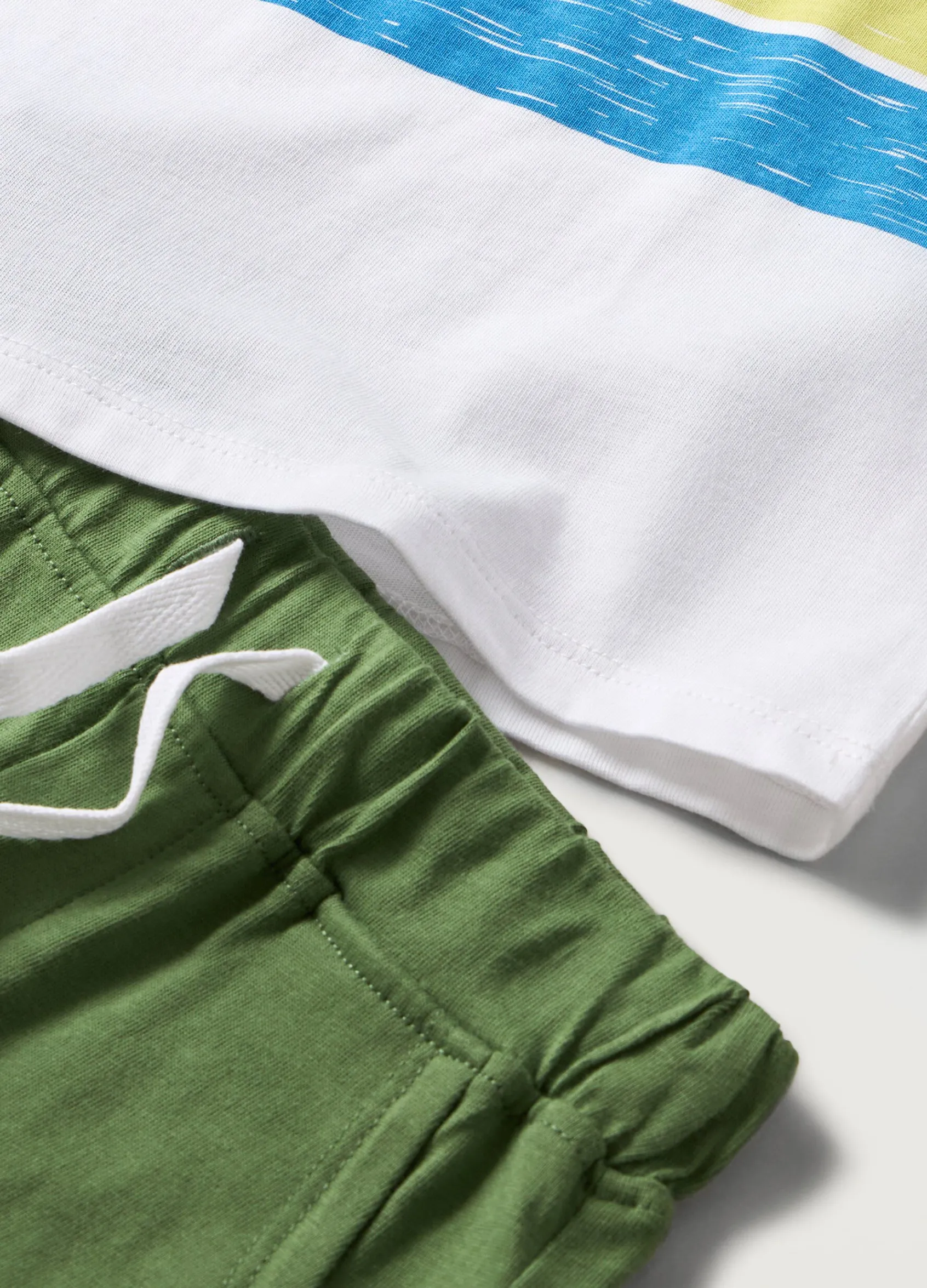 Blukids Jogging set in puro cotone neonato- Completini