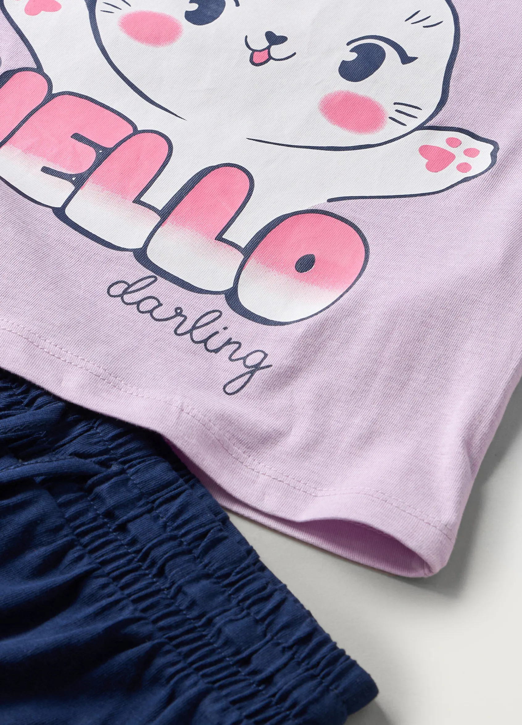Blukids Jogging set in puro cotone bambina- Set E Coordinati