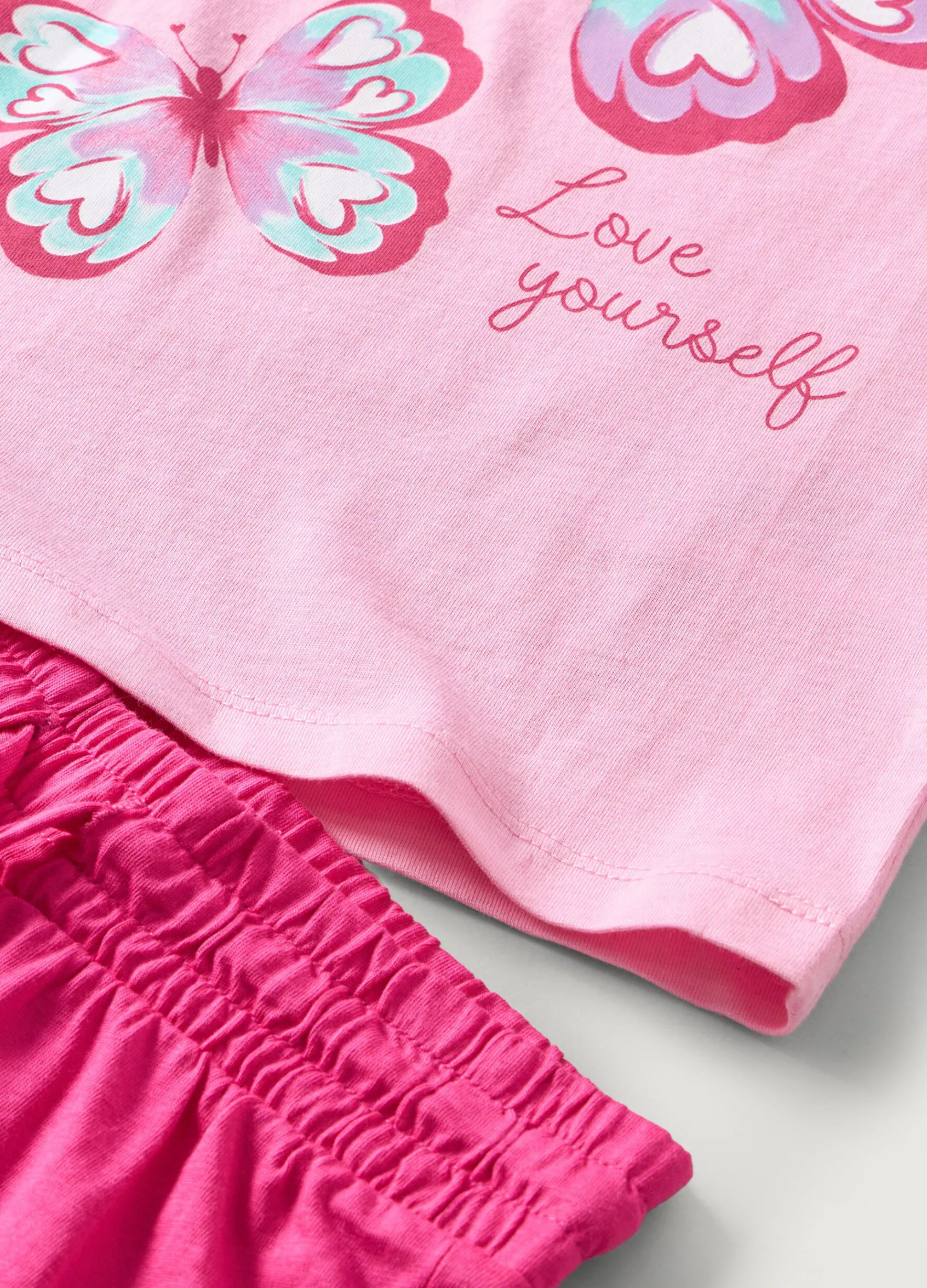 Blukids Jogging set in puro cotone bambina- Set E Coordinati